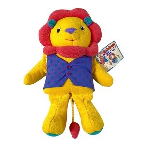 VINTAGE EDEN LION RAINBOW RASCALS PLUSH #10253 RARE 12” NWT